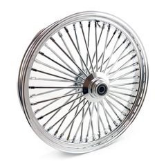 MCS MCS radial 48 fat spoke front wheel 3.50 x 23 SF chrome