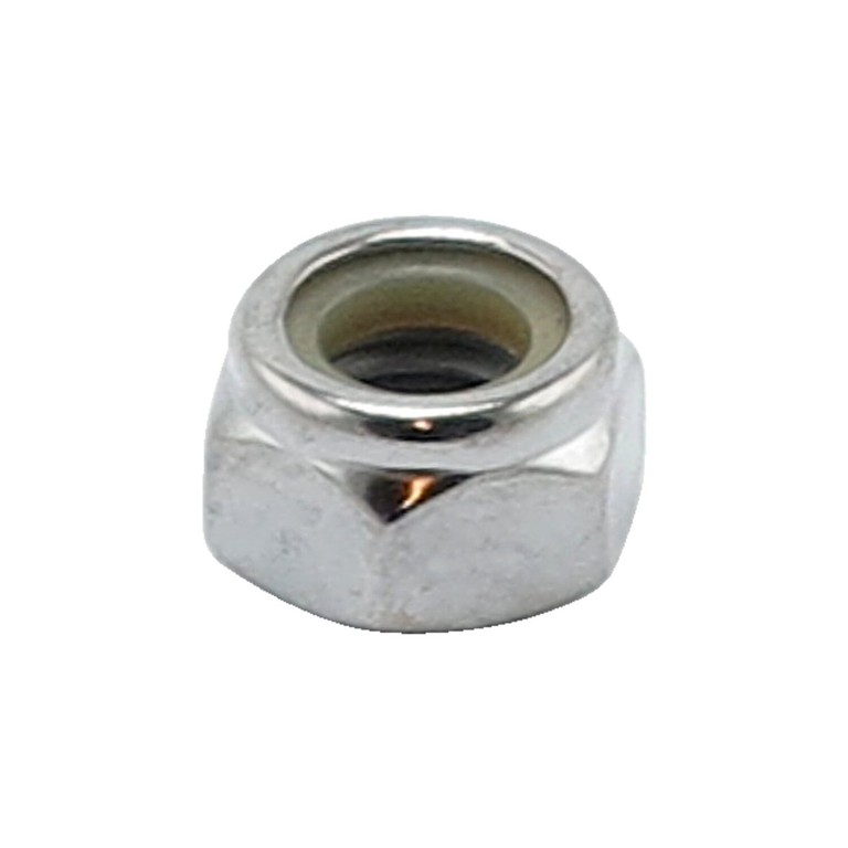 Colony Colony M6 x 1.00 Nylon insert lock nuts. Chrome