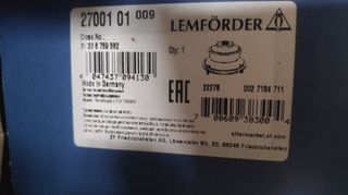 σετ βασεις αμορτισερ εμπρος , Lemforder Germany , με κωδικο BMW : 31336769582 , X3 . 2700101 .