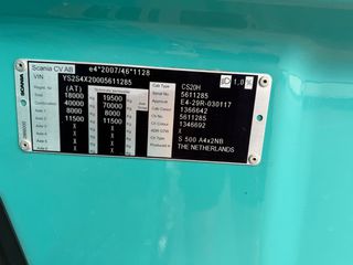 Scania 2021 S500 Euro6D Υδραυλικά Φούσκα Τιμόνι-thumb-11