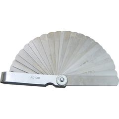 Lang Tools Lang Tools, 25 blade feeler gauge blade set. Metric sizes