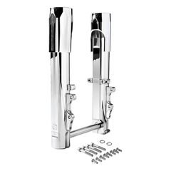 Performance Machine PM, Phatour 180 front wide tire kit. Chrome