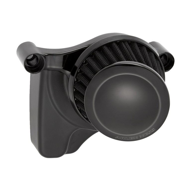 Arlen Ness Arlen Ness, M8 Mini 22° air cleaner kit. All black