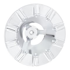 Arlen Ness Arlen Ness, 10-Gauge Velocity 65°/90° air cleaner cover. Chr