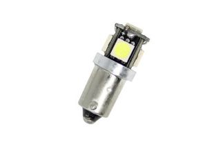 Led λάμπα τύπου BA9S CANBUS με 5 SMD led 4300k - 1τμχ.