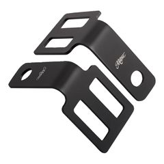 Motone Motone turn signal brackets, under seat mount. Black