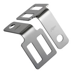 Motone Motone turn signal brackets, under seat mount. Polished