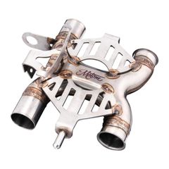 Motone Motone X-pipe cat-delete exhaust system