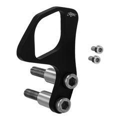 Motone Motone ignition relocation bracket, RHS. Black