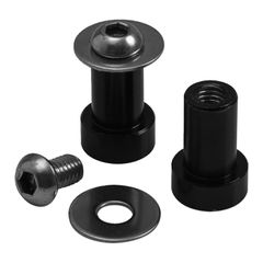 Motone Motone, mirror delete plugs, 1″ h/b. Black