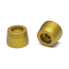 Kuryakyn Kuryakyn, Lodestar handlebar sliders. Gold