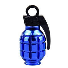 TrikTopz Trik Topz, Hand Grenade license plate mounts. Blue