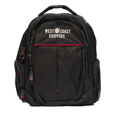 West Coast Choppers WCC Travel backpack black