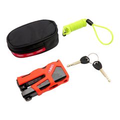 Abus Abus, 77 Granit Sledg ‘Web style’ disc brake lock. Orange