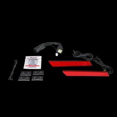 Custom Dynamics Custom Dynamics saddlebag Latch LED lightz, red lens