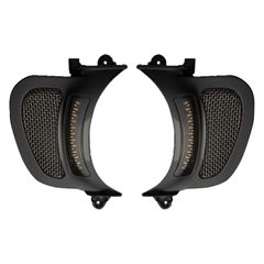 Custom Dynamics Custom Dynamics, Road Glide LED vent inserts. Black