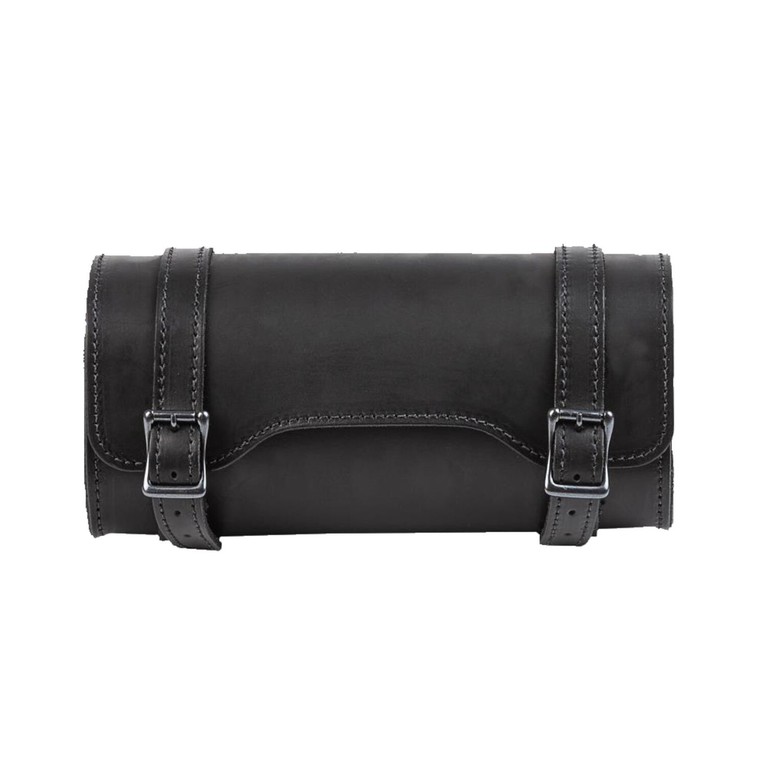 Ledrie Ledrie ‘square’ leather tool bag black