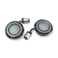 Kuryakyn Kuryakyn, Rear tracer LED turn signal insert set. smoke lens