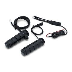 Kuryakyn Kuryakyn, Heated ISO grips. Gloss black