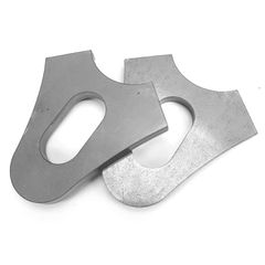 Westland Customs Westland Customs, rigid axle plates. Raw steel, 1″
