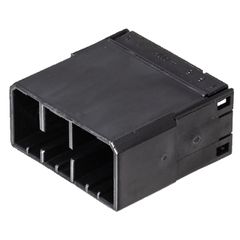 Namz NAMZ, AMP Multilock connector. Black, receptacle, 12-pins