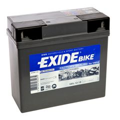 Exide Exide, Factory sealed BMW battery. Gel charged 12V/19Ah