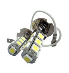 Led λάμπα Η3 με 9 led - 1τμχ.
