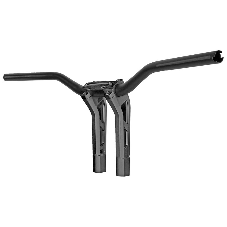 Performance Machine PM, 1-1/4″ Phatbar & 12″ riser kit. Black Ops