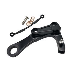 Arlen Ness Arlen Ness, Softail rear caliper bracket. All black