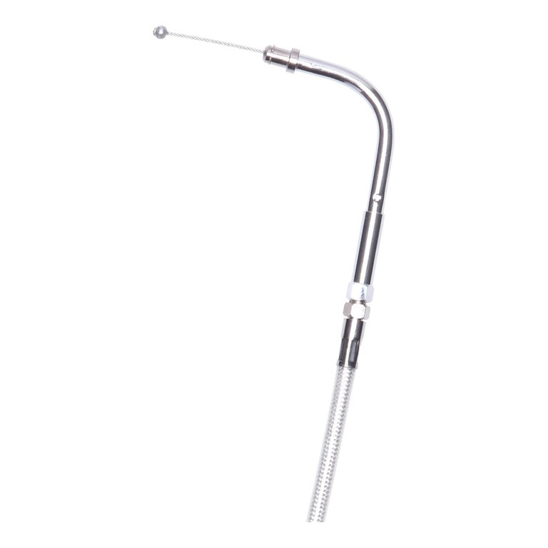 MCS MCS, throttle cable 32″ (81cm). Chrome