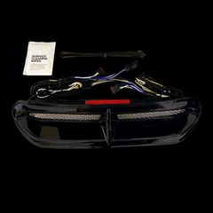 Custom Dynamics Custom Dynamics, Batwing turn signal vent insert. Black