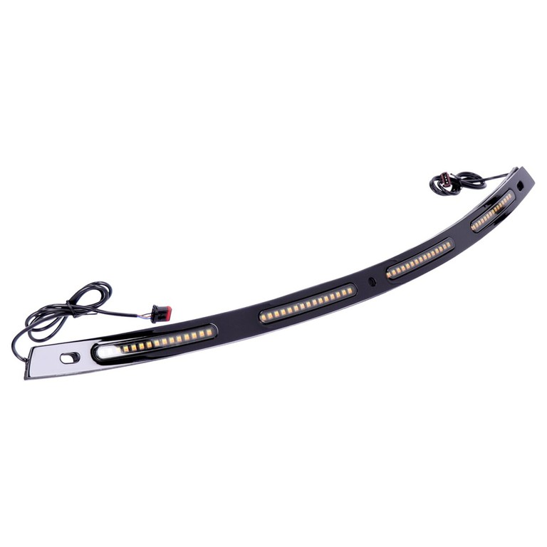 Custom Dynamics Custom Dynamics, sequential windshield trim. Black