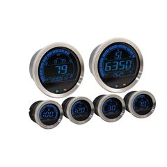 Koso KOSO, HD-02 6-piece gauge kit for Touring