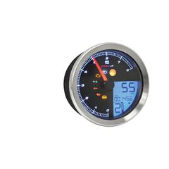 Koso KOSO, HD-01-04 95mm speedometer / tachometer. Silver