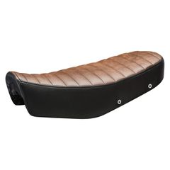 C-Racer C-Racer, Scrambler seat. Brown pleated