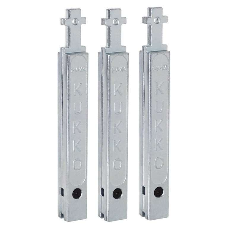 Kukko Kukko, 3 jaws extensions for ‘Quick Adjusting jaw’ pullers