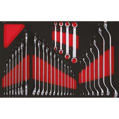 Sonic Sonic, wrench set 31-piece. US/SAE sizes
