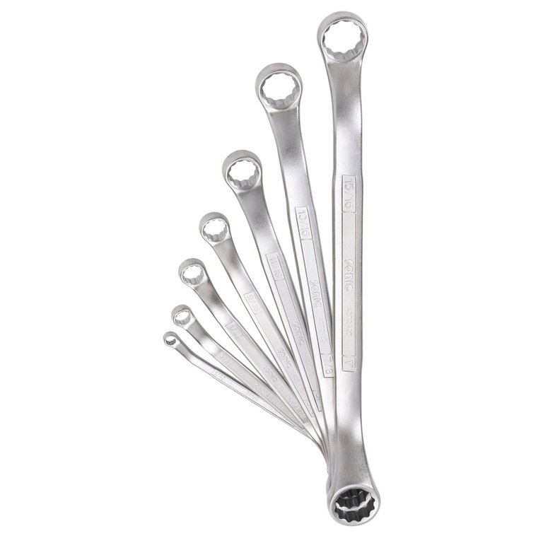 Sonic Sonic, offset box end wrench set. 7-piece. US/SAE