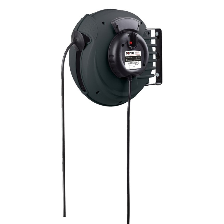 Sonic Sonic, electrical cable reel, wall mount. 18 meters