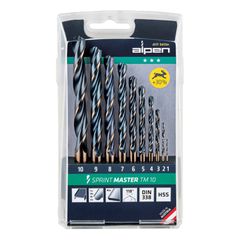 Alpen Alpen, Sprint master drill set 10 pieces