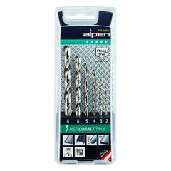 Alpen Alpen, HSS Cobalt drill size 6 pieces