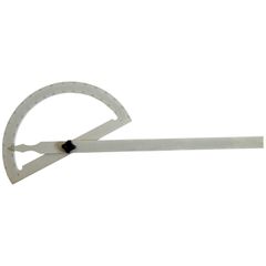 MIB MIB, steel protractor. 0-180 degrees