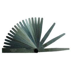 MIB MIB, precision feeler gauge set. 15-piece. 0.05 to 1.00mm