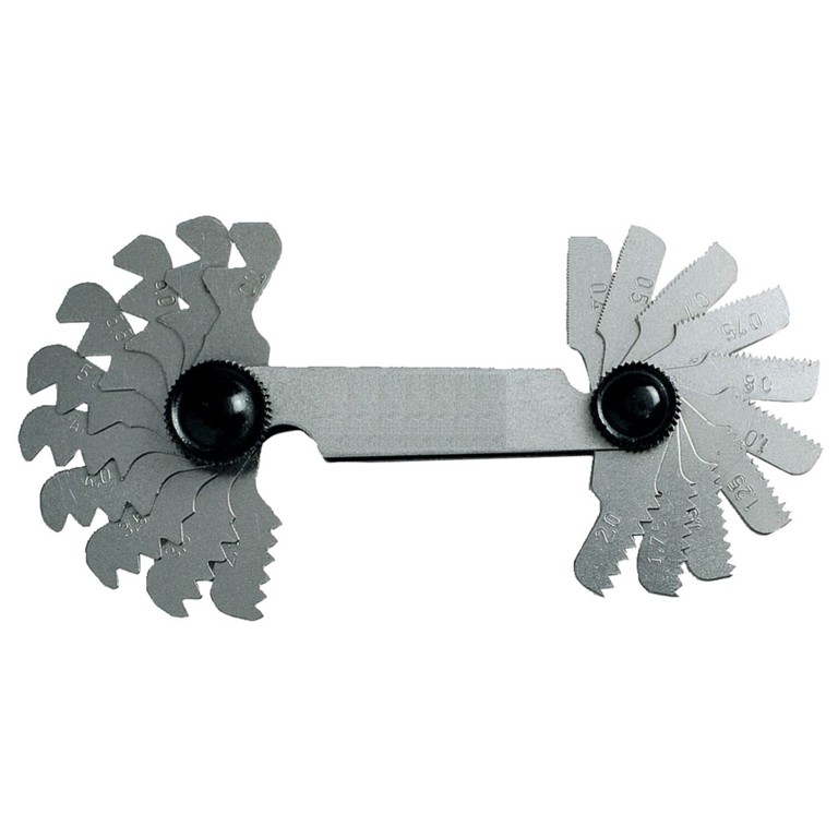 MIB MIB, bolt thread pitch gauge. US, UNF threads