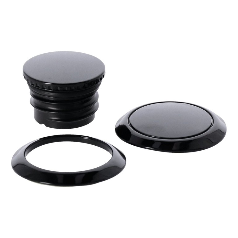 MCS Pop-up gas cap, left & right set. Black