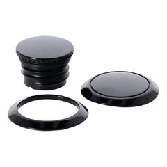 MCS Pop-up gas cap, left & right set. Black