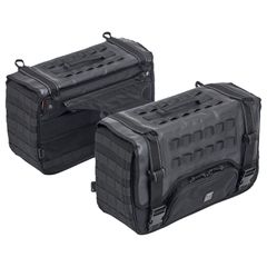 Biltwell Biltwell, Exfil-36 throw-over saddlebags. Black