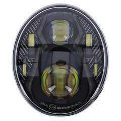 MCS Bright, LED breakout headlamp unit. Black