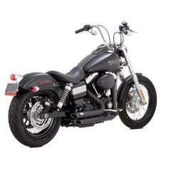 Vance & Hines Vance & Hines, Shortshots staggered exhaust. black