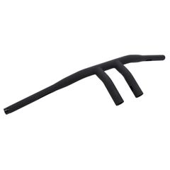 Burly Burly, 1-1/4″ riser drag bar. 7″ rise. Matte black